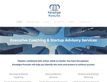 Tablet Screenshot of paradigmpursuits.com